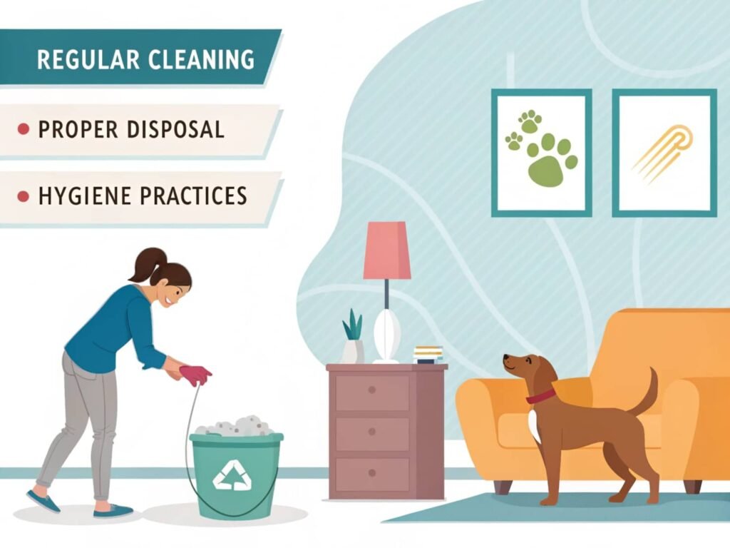 how preventing parasite spread from dog poop in the home