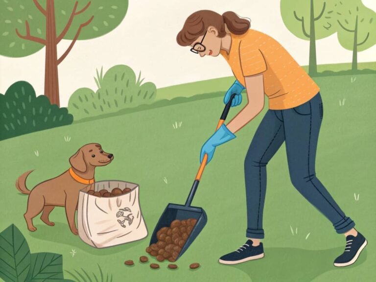 pick dog poop up