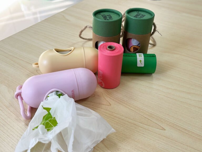 types of dog poop bag holders