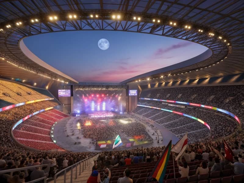 large events concerts and stadiums