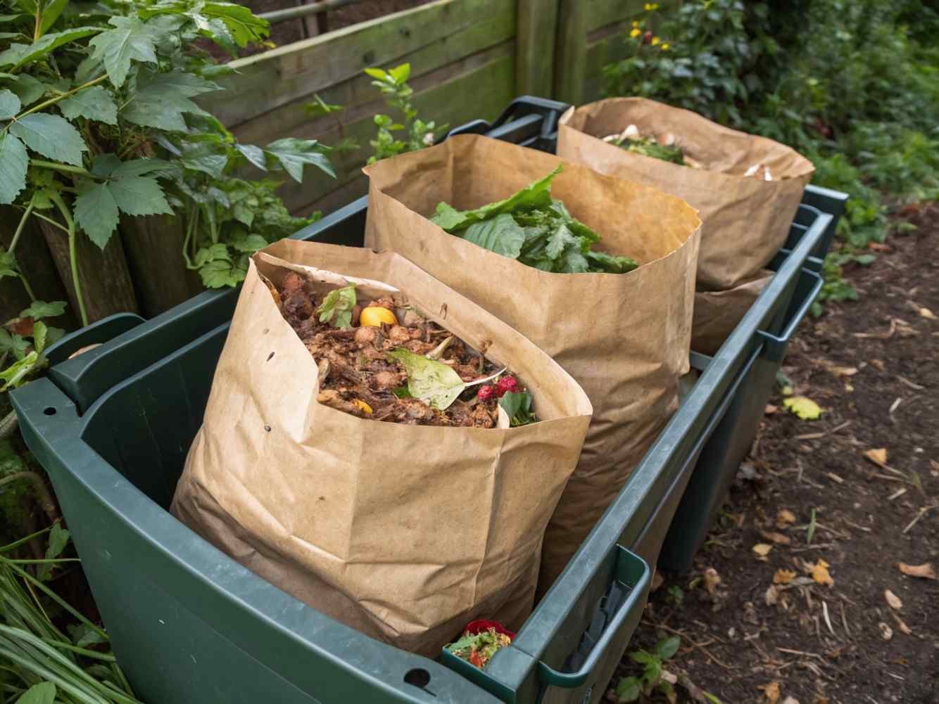 compostable paper bags