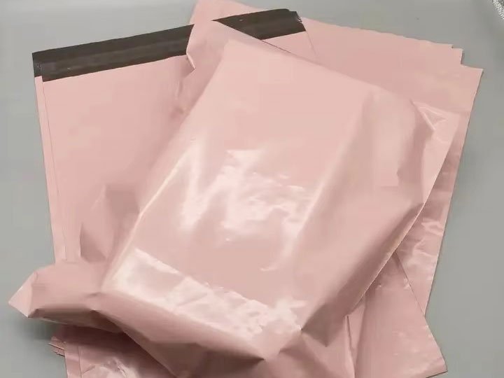 Pink Compostable Mailers Bags