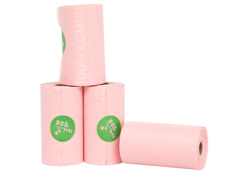 pink poop bags manufacturer