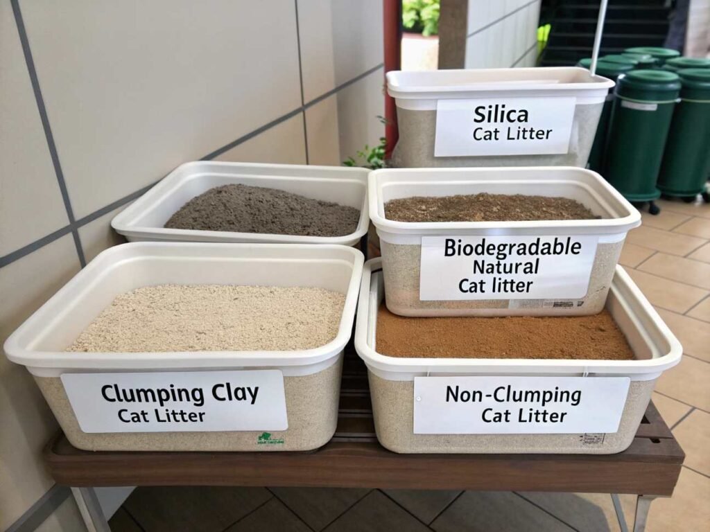types of cat litter