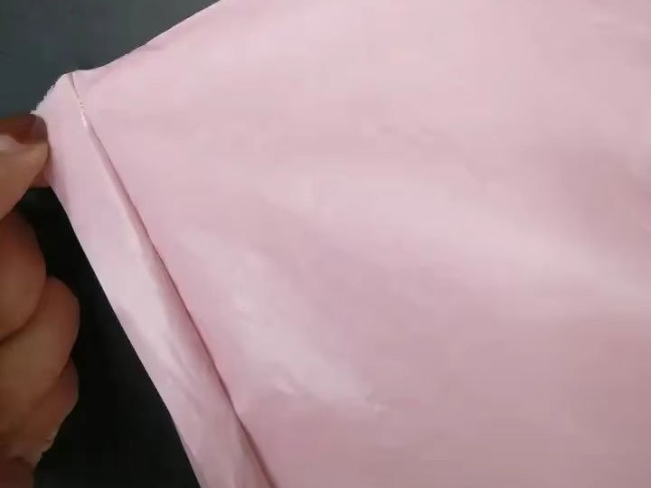 pink compostable packaging bags