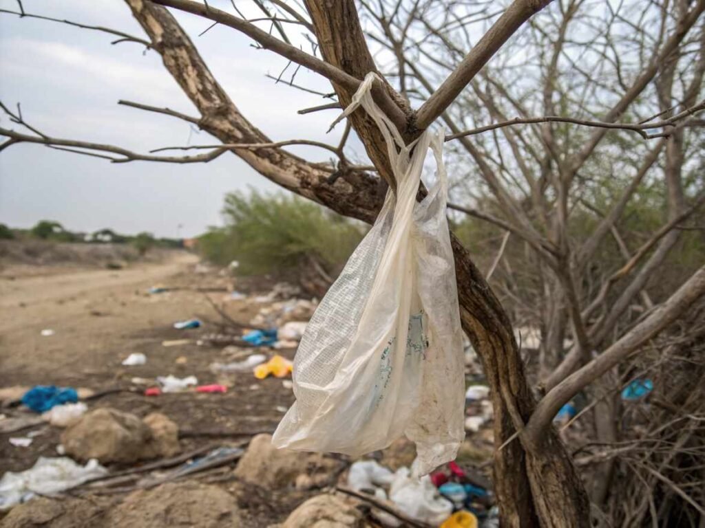 plastics are difficult to degrade