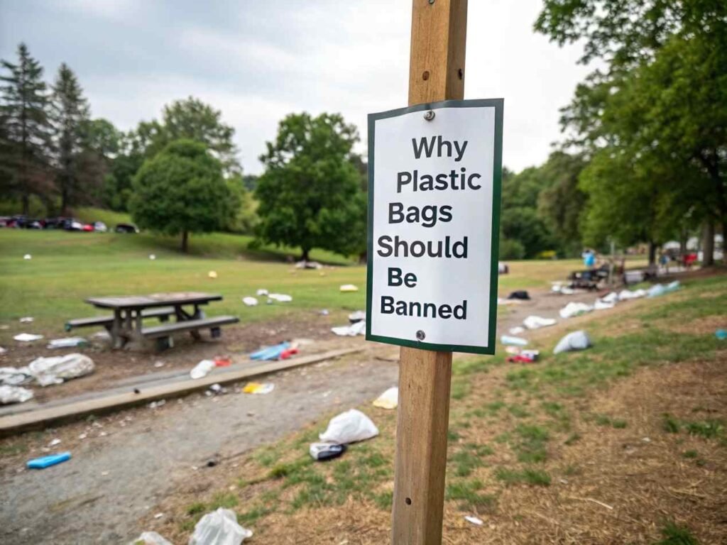 why plastic bags should be banned
