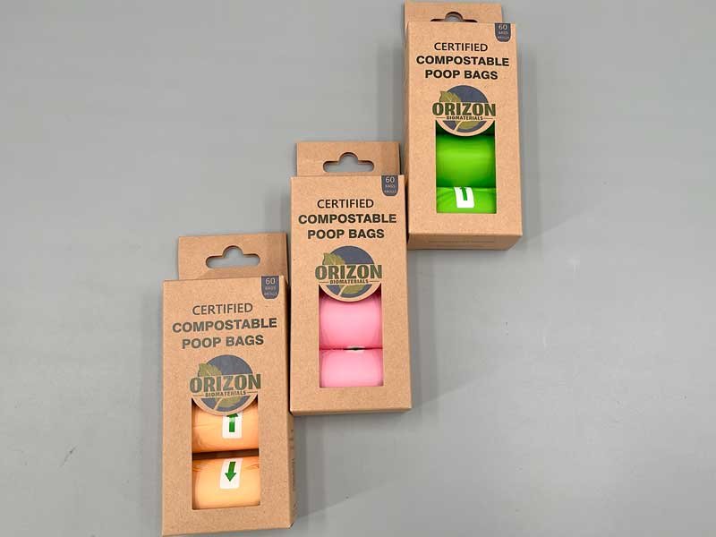 compostable dog poop bags — standard rolls