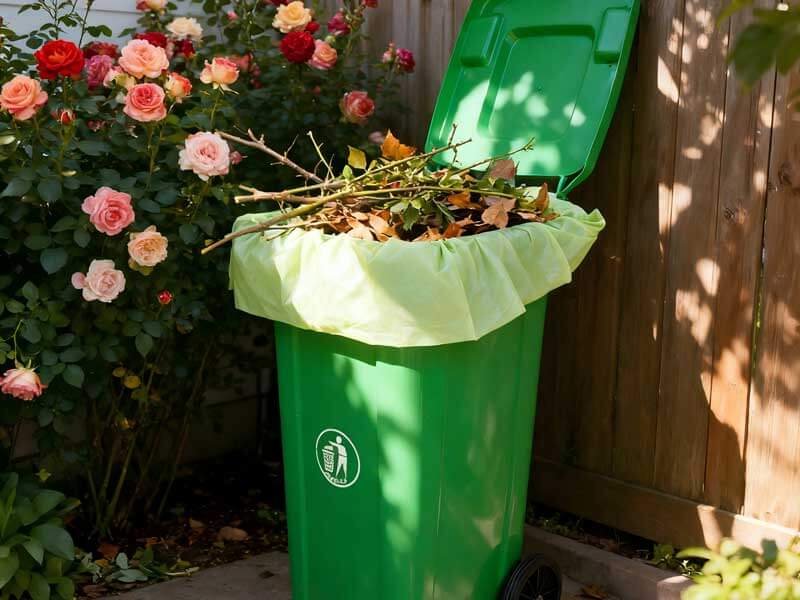 compostable leaf trash bags​
