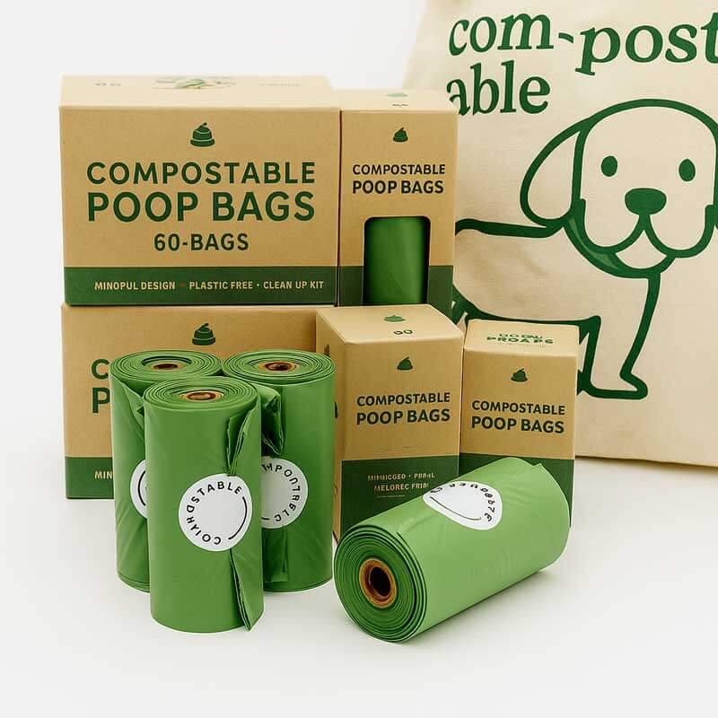 dog poop bag rolls