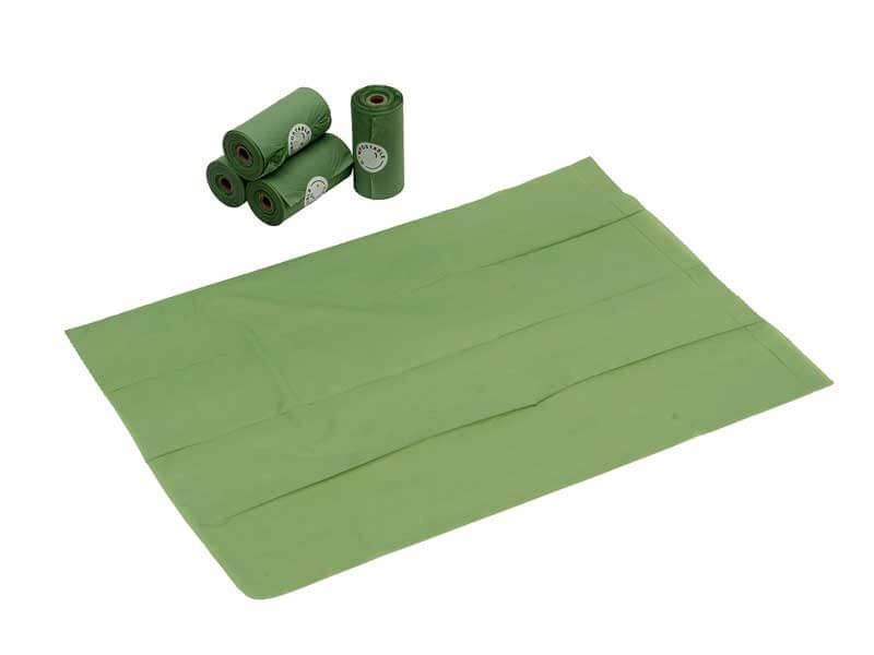 flat top & flat bottom pet waste bags