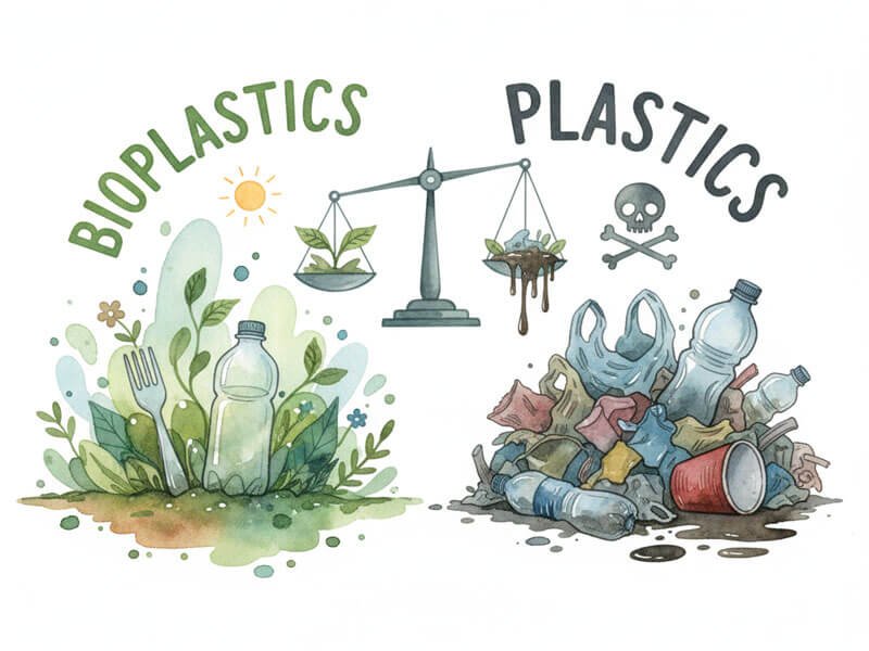 bioplastics vs plastics