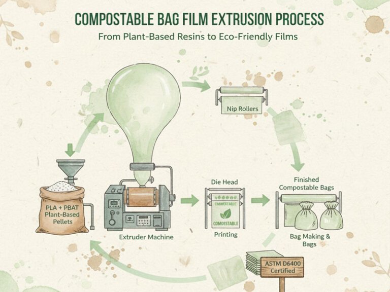 Compostable Film Extrusion Process: How Biodegradable Films Are Made