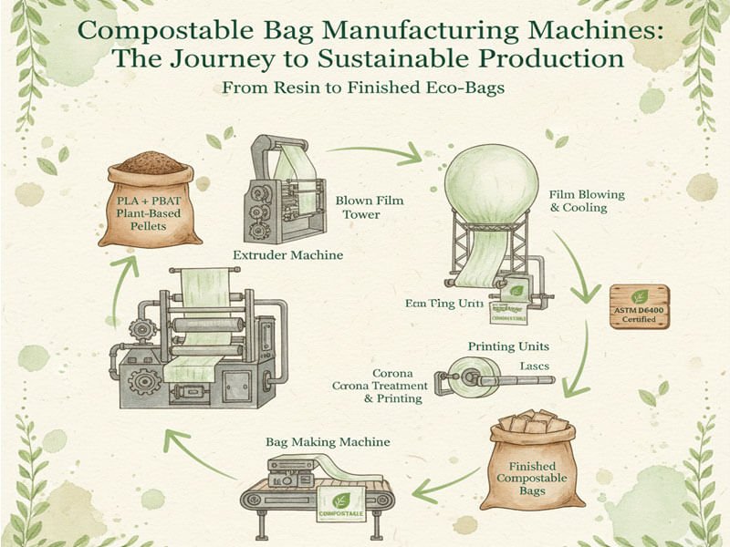 compostable bag manufacturing machines