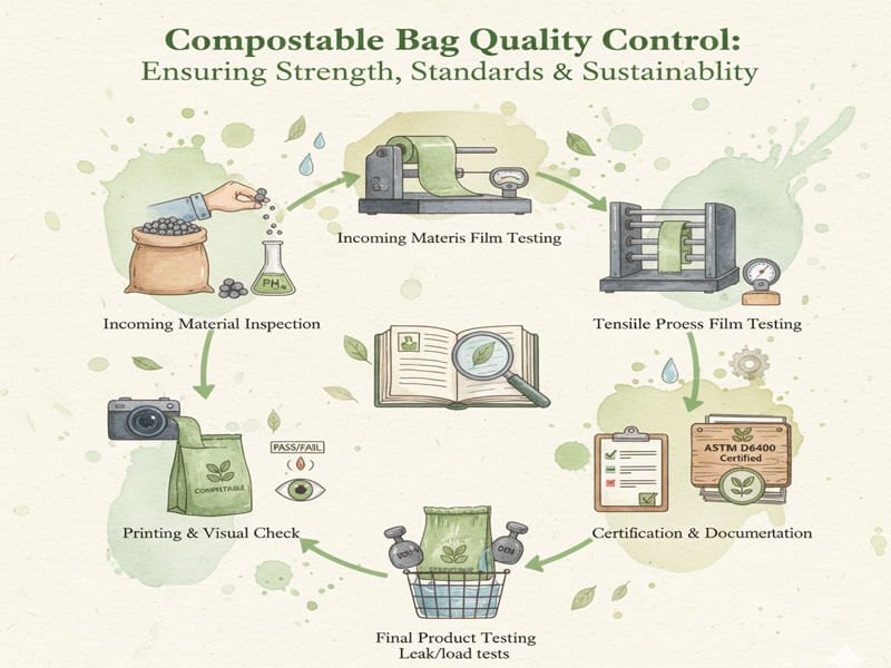 compostable bag quality control