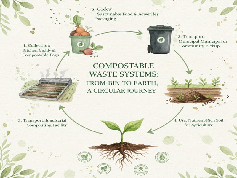 compostable waste systems