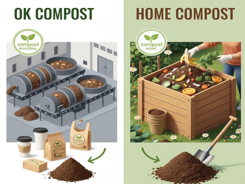 ok compost vs home compost